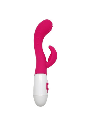 Vibromasseur Rabbit Rose avec picot de stimulation - TOZ051PNK